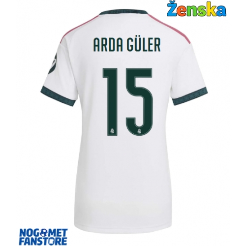 Real Madrid Arda Guler #15 Domaci Dres za Ženska 2026-27 Kratak Rukav
